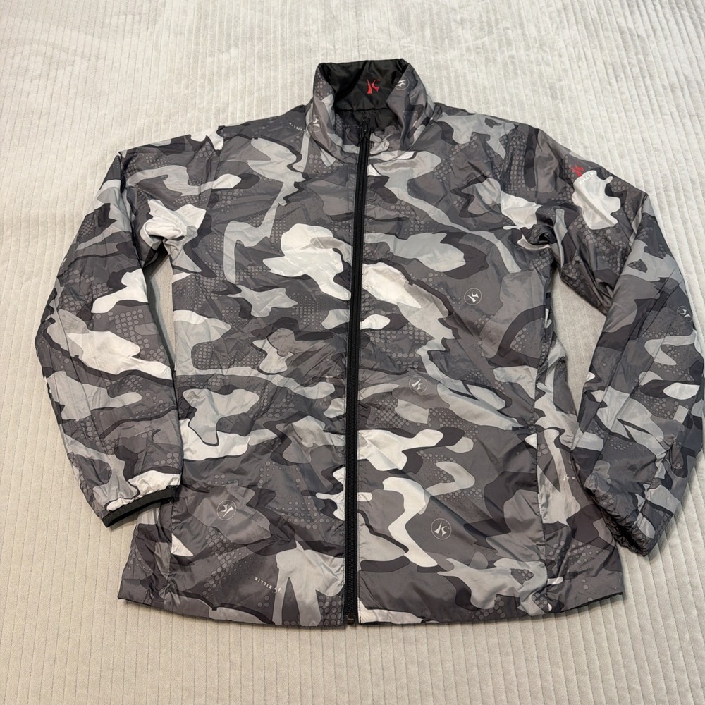 Killik Puffer Jacket Men Size Large Camo Reversible Outdoor Hunting